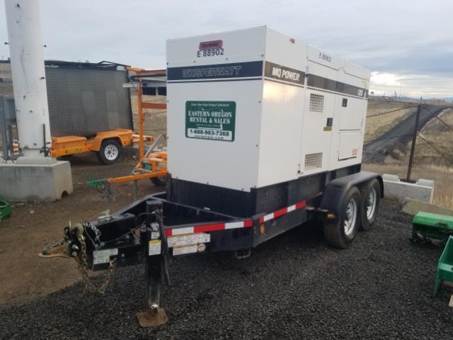 Rental store for generator towable 125kva in Eastern Oregon
