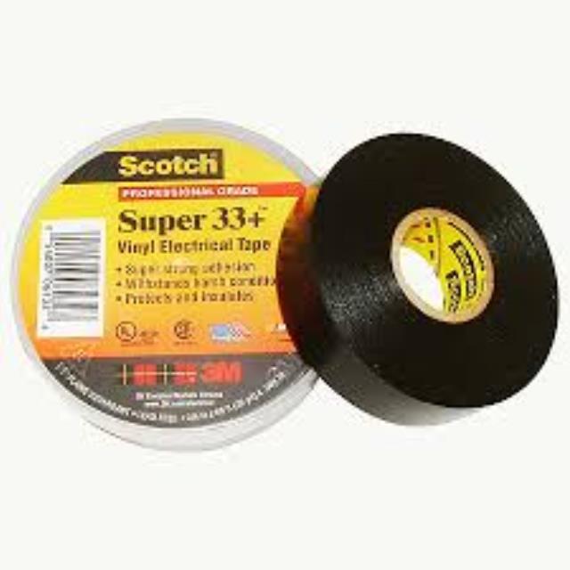 Used equipment sales 3m vinyl electrical tape 3 4 inch x44 foot black in Eastern Oregon