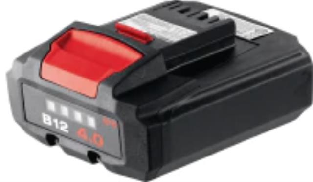 Used equipment sales hilti b12 battery 4 0 li ion high power in Eastern Oregon