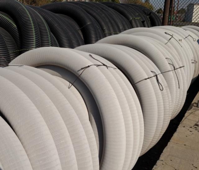 Used equipment sales pipe corr hdpe 4 inch x100 foot perf sock sw in Eastern Oregon