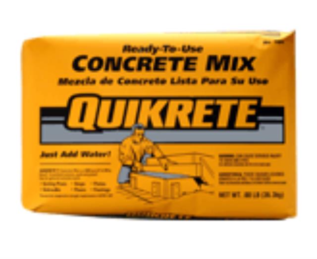 Used equipment sales quikrete concrete mix 4000psi 60 bag in Eastern Oregon