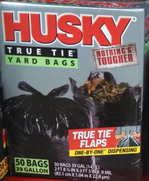 Used equipment sales husky yard bags 39 gal 50ct in Eastern Oregon